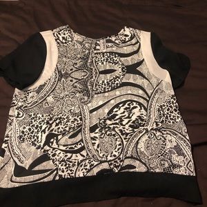boutique b & white shirt